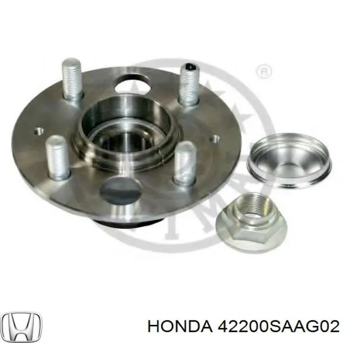 Маточини задніх коліс Honda 42200SAAG02 ціна, від 30.14 USD