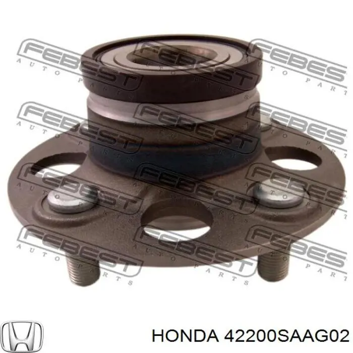 Купити 42200SAAG02 Honda Підшипник ступиці колеса