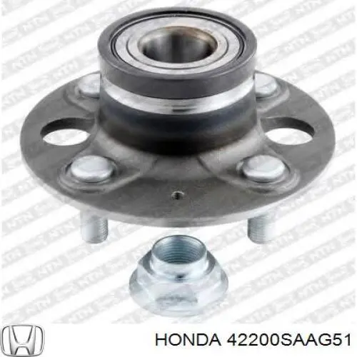 Купити 42200SAAG51 Honda Підшипник ступиці колеса