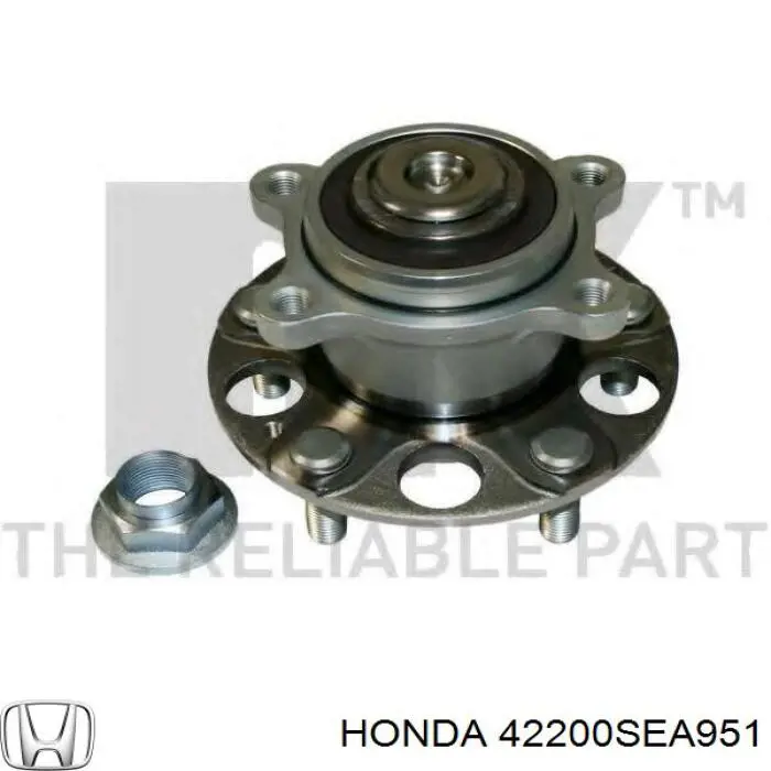 42200SEA951 Honda Маточина задня