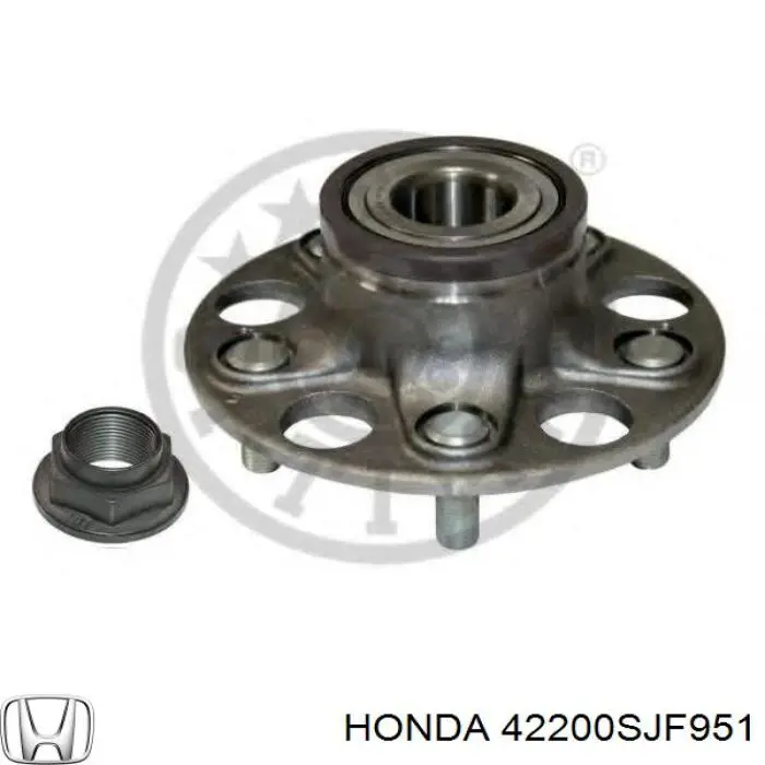 42200SJF951 Honda Маточина задня