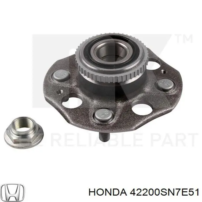 Купити 42200SN7E51 Honda Підшипник ступиці колеса