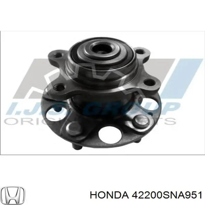 Маточини задніх коліс Honda 42200SNA951 ціна, від 41.65 USD