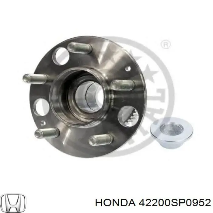 Купити 42200SP0952 Honda Підшипник ступиці колеса