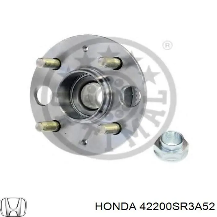 Маточини задніх коліс Honda 42200SR3A52 ціна, від 29.33 USD