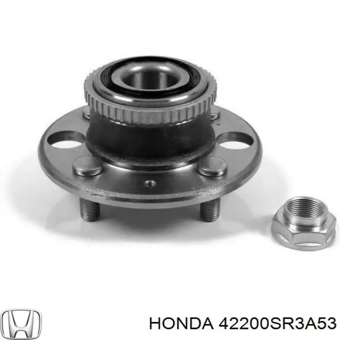 Маточина заднього колеса Honda 42200SR3A53