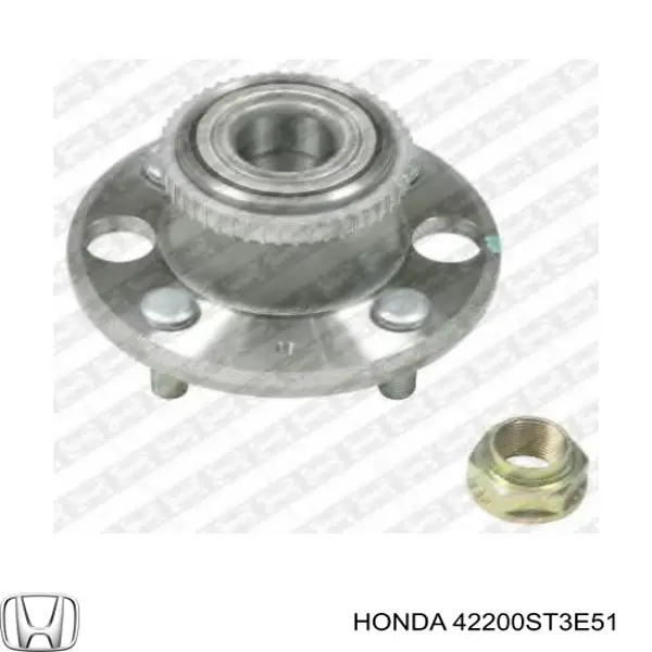 42200ST3E51 Honda Маточина задня