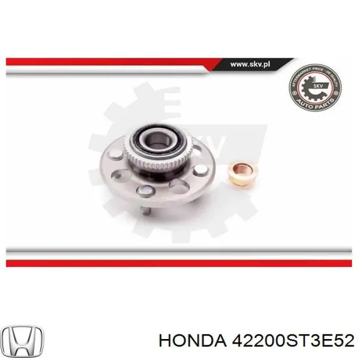 Купити 42200ST3E52 Honda Підшипник ступиці колеса
