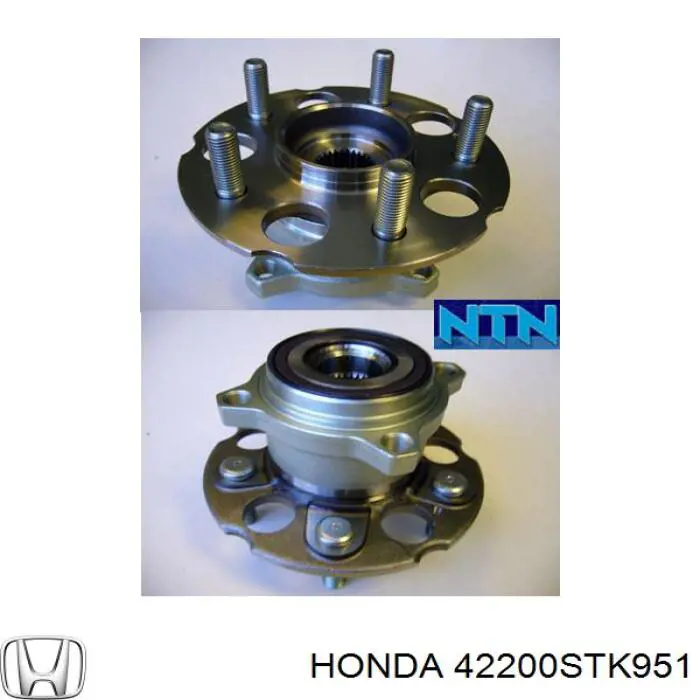 Маточина заднього колеса Honda 42200STK951