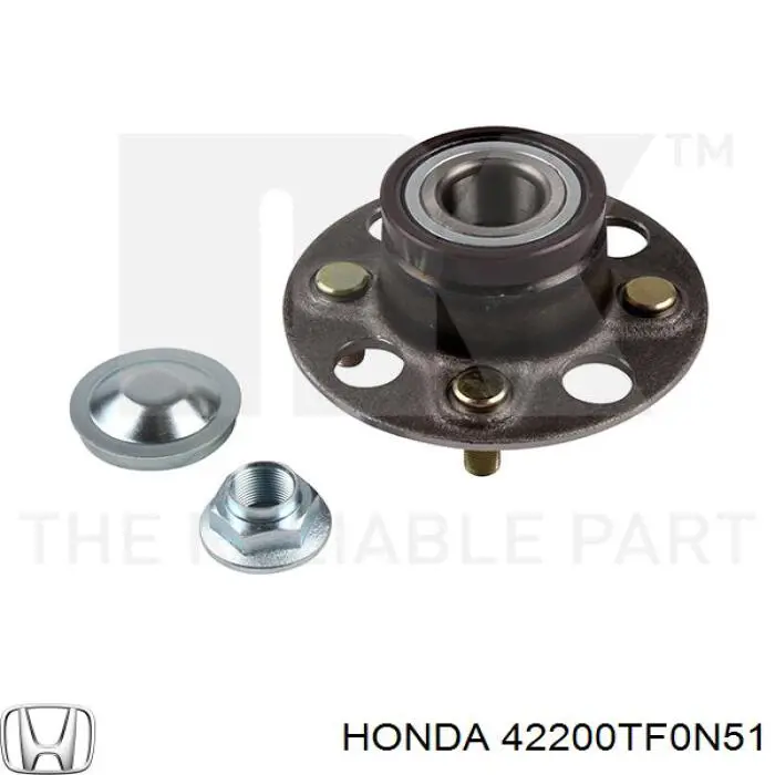 Купити 42200TF0N51 Honda Підшипник ступиці колеса