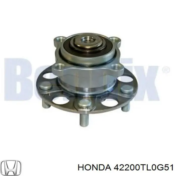 Купити 42200TL0G51 Honda Підшипник ступиці колеса