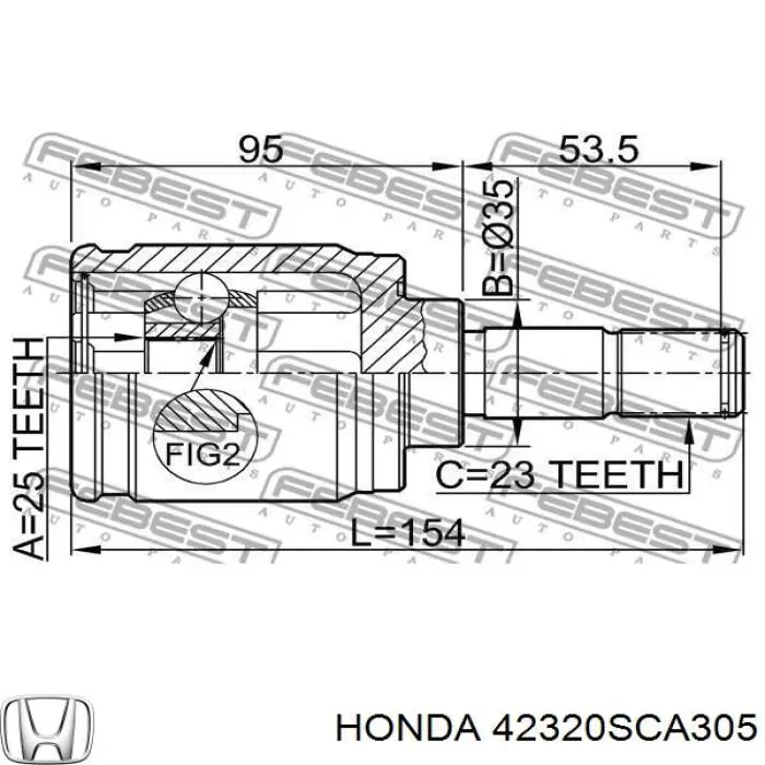  42320SCA305 Honda