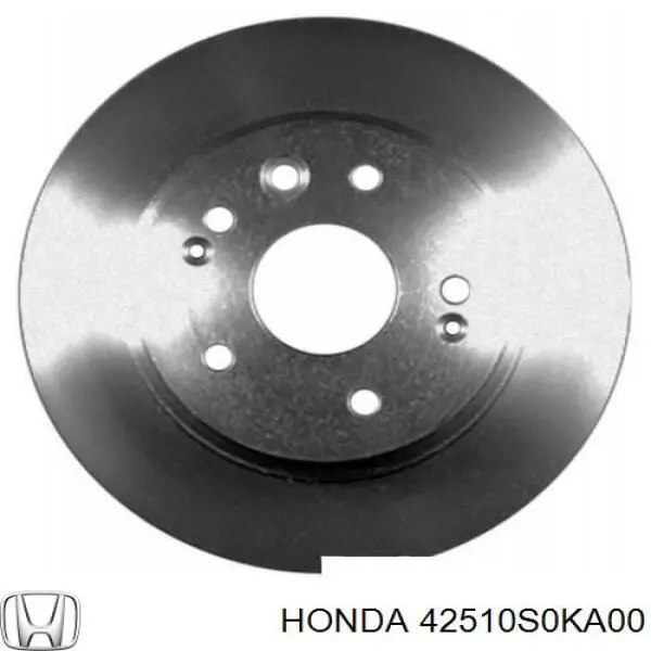 42510S0KA00 Honda диск гальмівний задній