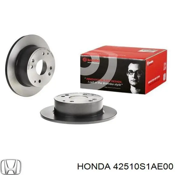 Купити 42510S1AE00 Honda Диск заднього гальма