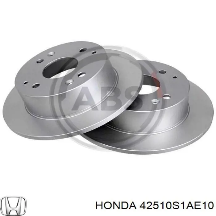 Гальмівні диски 42510S1AE10 Honda