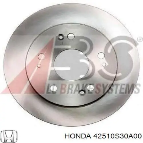 Задні дискові гальма Honda 42510S30A00 ціна, від 22.17 USD