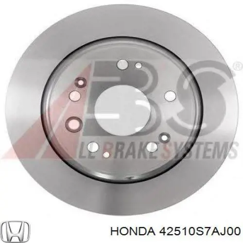 42510S7AJ00 Honda Дискові гальма
