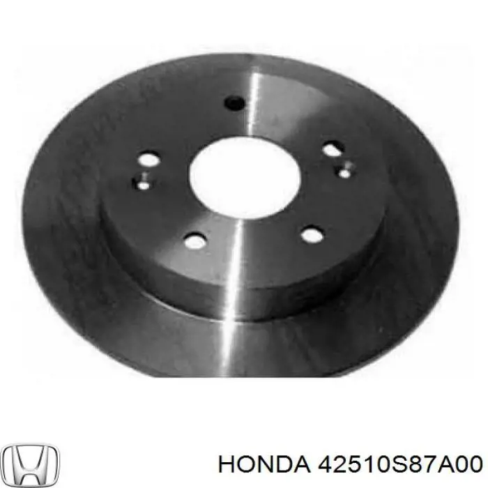 42510S87A00 Honda диск гальмівний задній