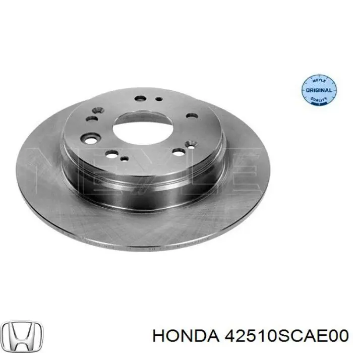Диск гальмівний задній Honda 42510SCAE00