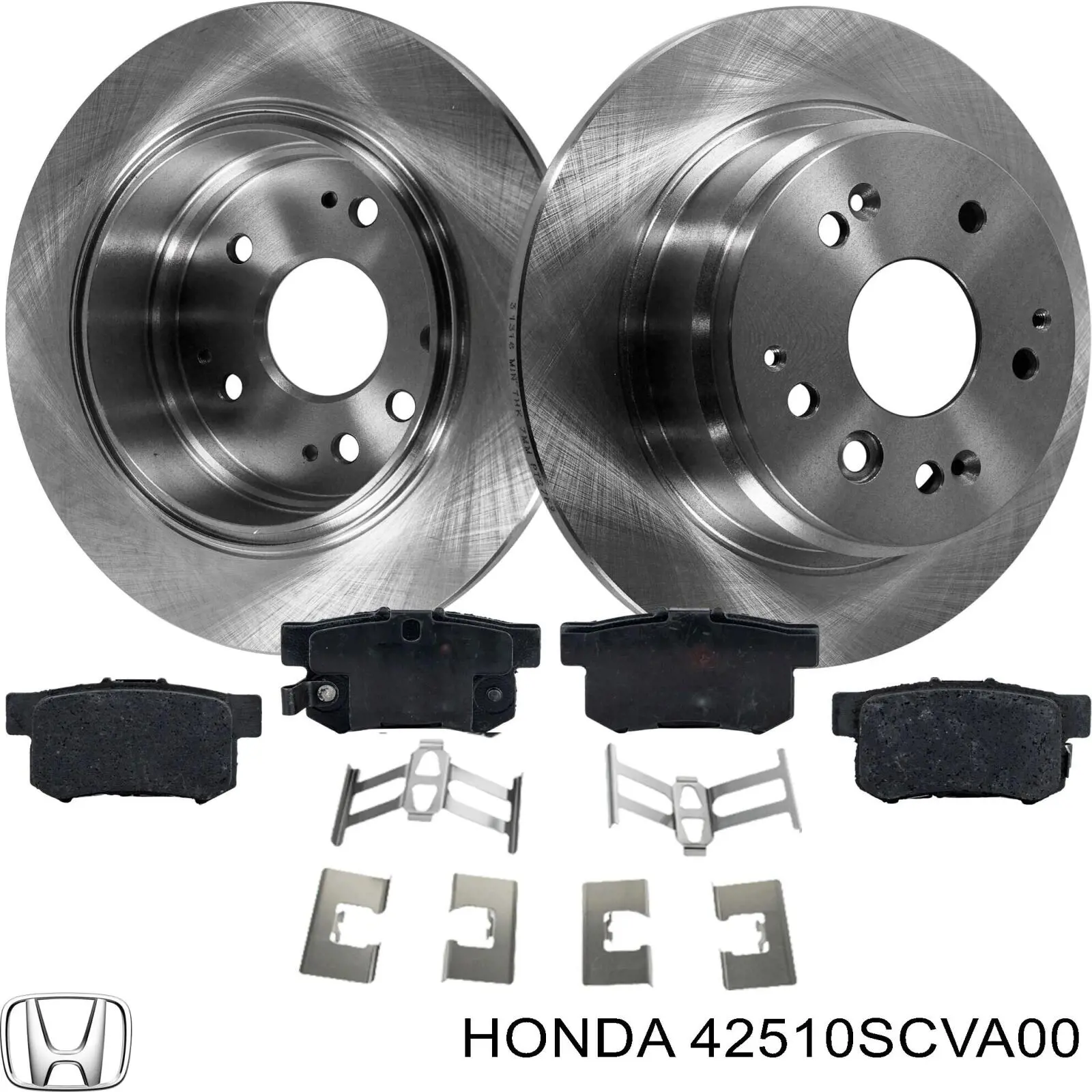 Купити 42510SCVA00 Honda Диск заднього гальма