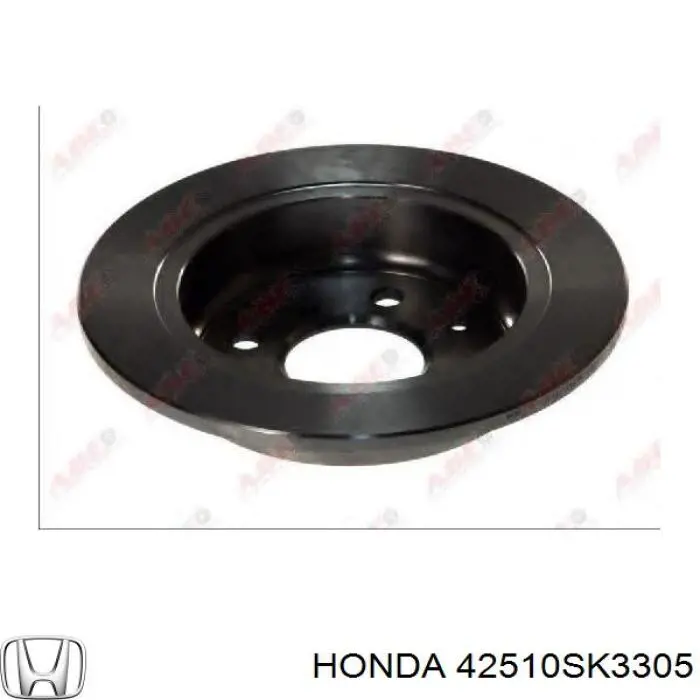 42510SK3305 Honda Дискові гальма