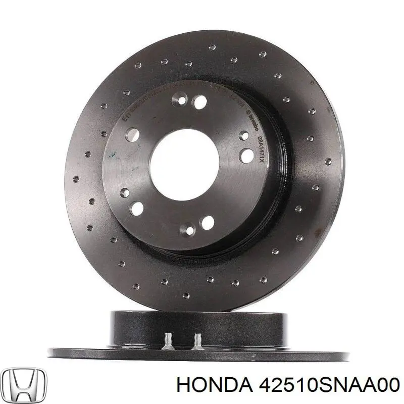 Диск гальмівний задній Honda 42510SNAA00