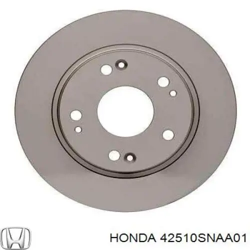 Купити 42510SNAA01 Honda Диск заднього гальма