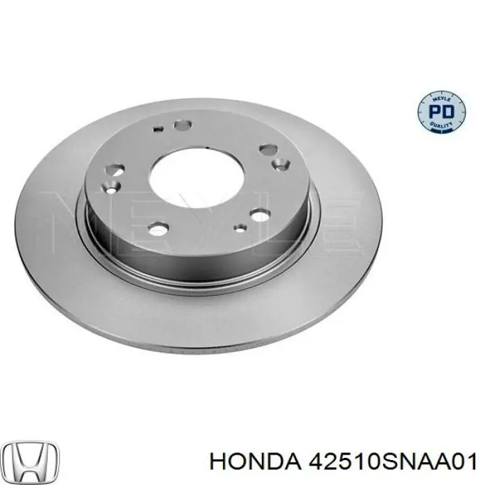 Задні дискові гальма Honda 42510SNAA01 ціна, від 28.04 USD