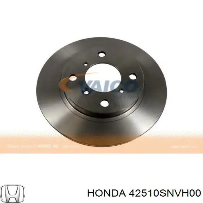 42510SNVH00 Honda диск гальмівний задній