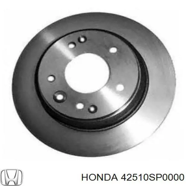 Гальмівні диски 42510SP0000 Honda