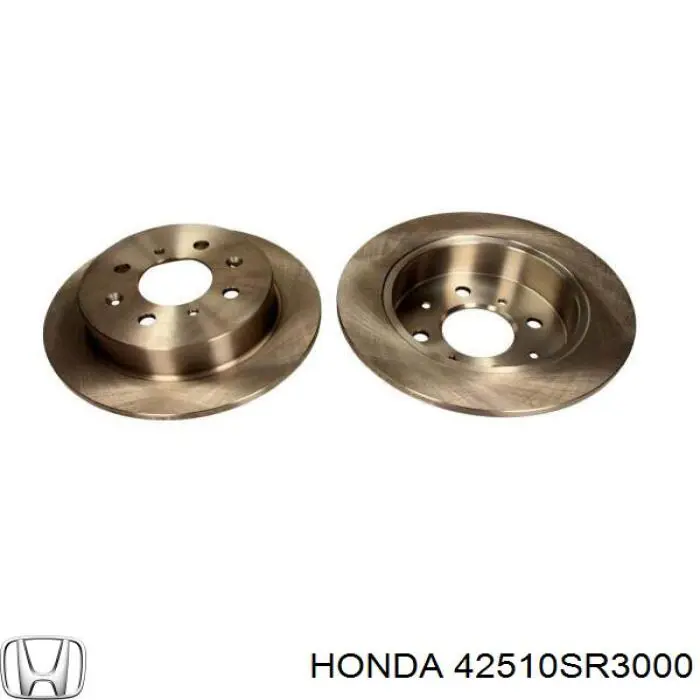 Диск гальмівний задній Honda 42510SR3000