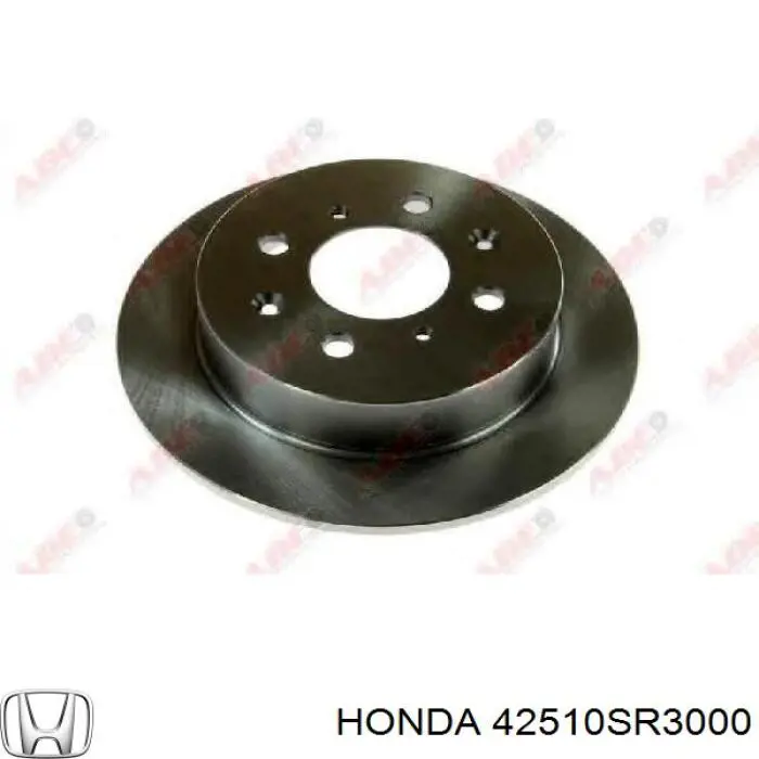 42510SR3000 Honda диск гальмівний задній