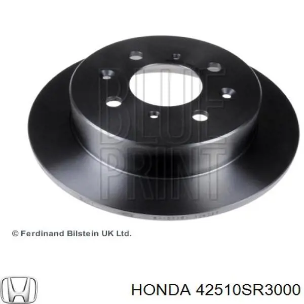 Купити 42510SR3000 Honda Диск заднього гальма