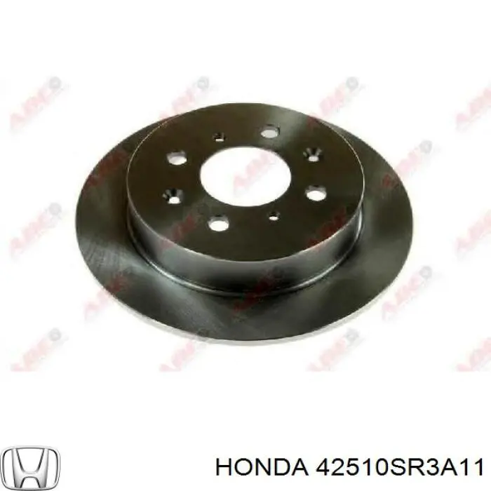 Задні дискові гальма Honda 42510SR3A11 ціна, від 23.89 USD
