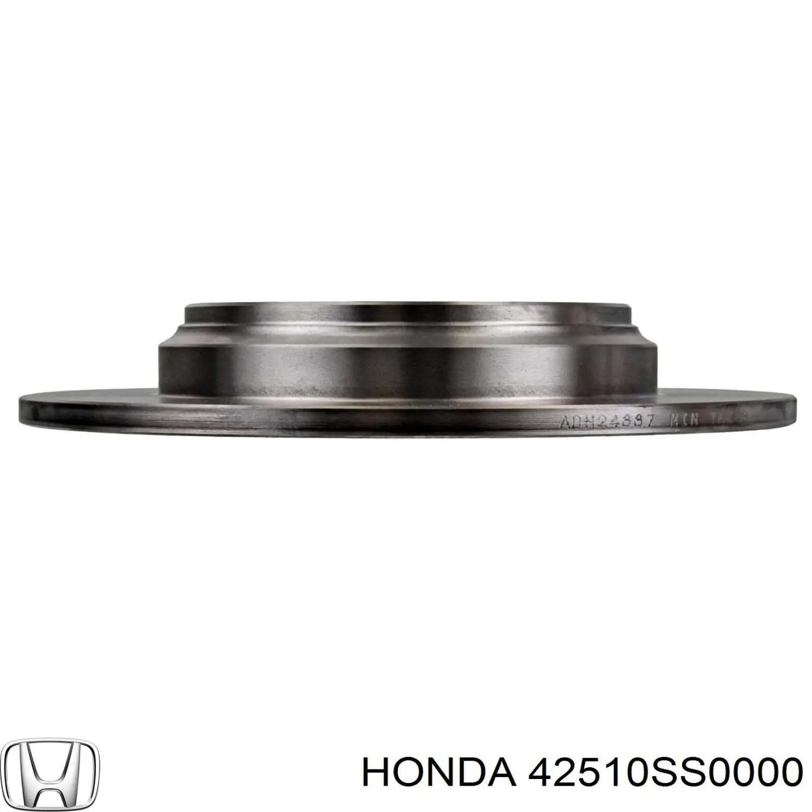 Диск гальмівний задній Honda 42510SS0000