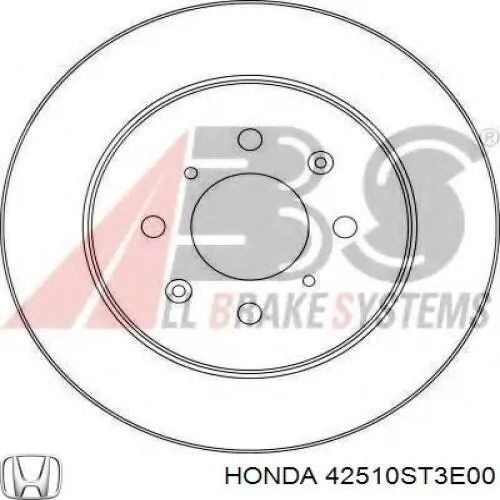 42510ST3E00 Honda Дискові гальма