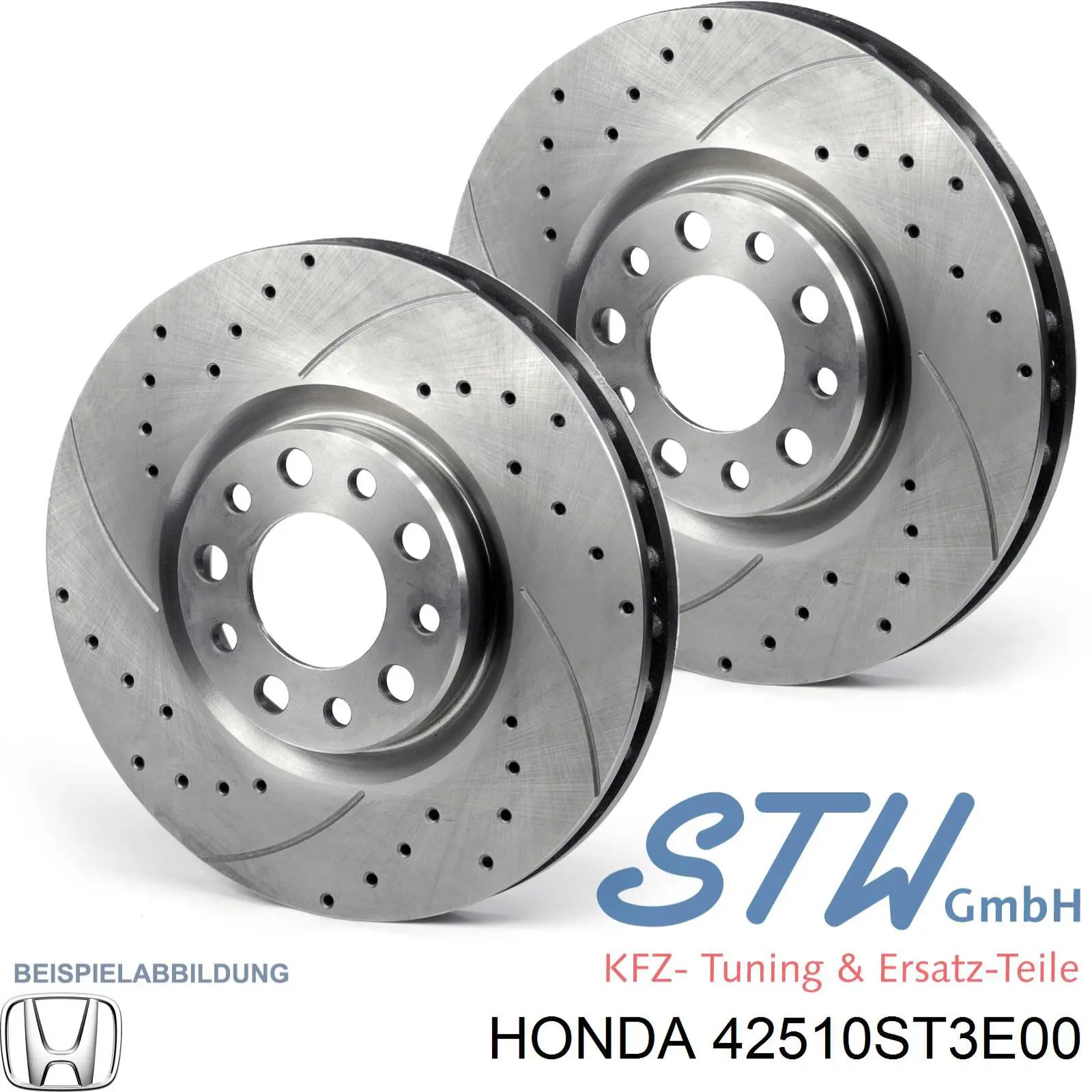Задні дискові гальма Honda 42510ST3E00 ціна, від 26.81 USD