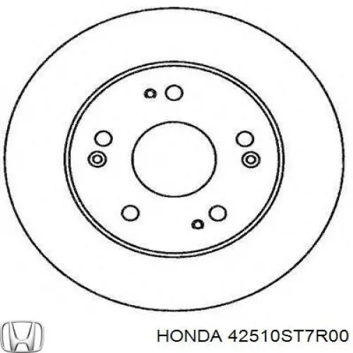 42510ST7R00 Honda Дискові гальма