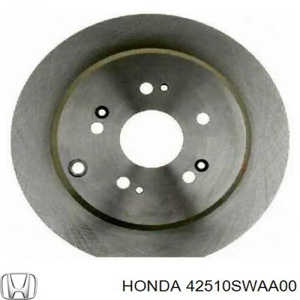 42510SWAA00 Honda диск гальмівний задній