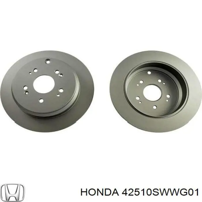 Задні дискові гальма Honda 42510SWWG01 ціна, від 8.87 USD