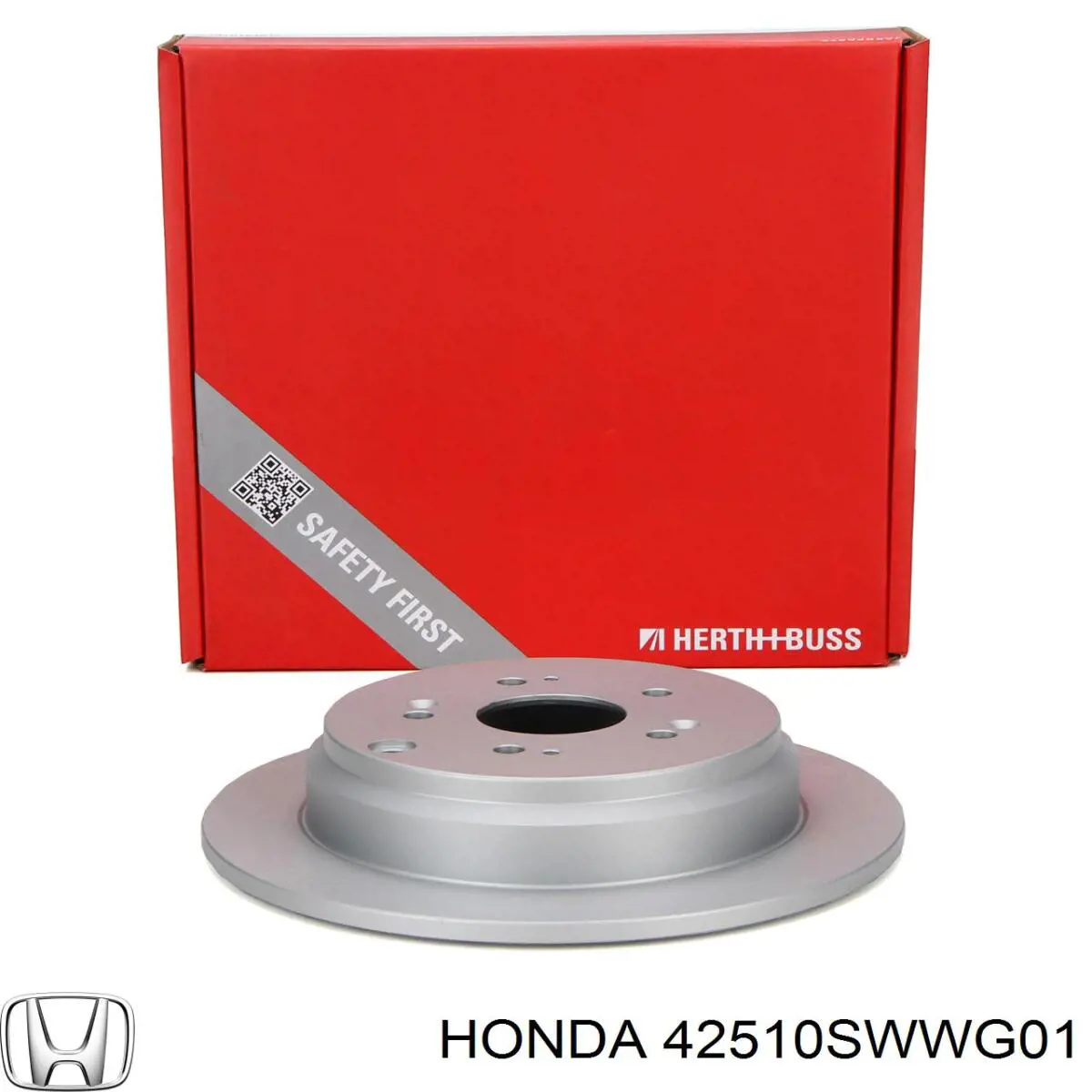 Купити 42510SWWG01 Honda Диск заднього гальма