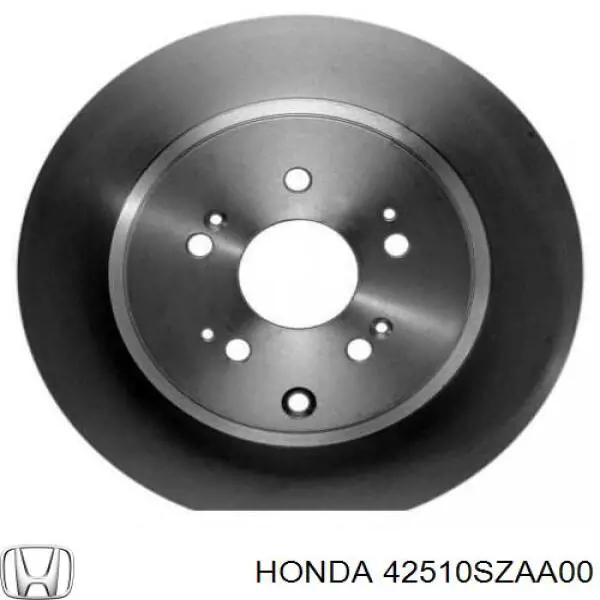 42510SZAA00 Honda диск гальмівний задній