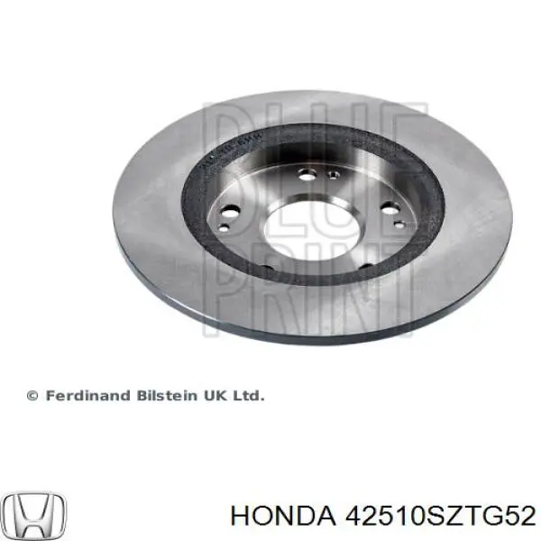 Гальмівні диски 42510SZTG52 Honda