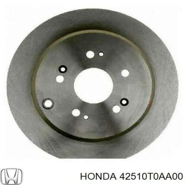 Купити 42510T0AA00 Honda Диск заднього гальма