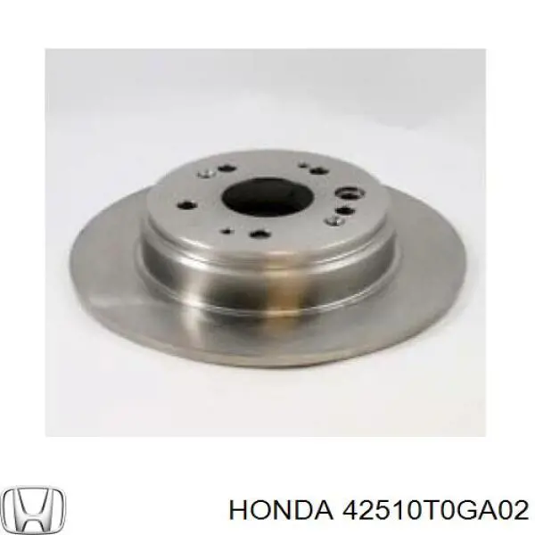 42510T0GA02 Honda диск гальмівний задній