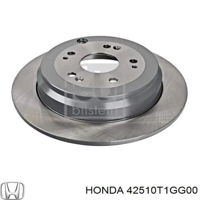 42510T1GG00 Honda диск гальмівний задній