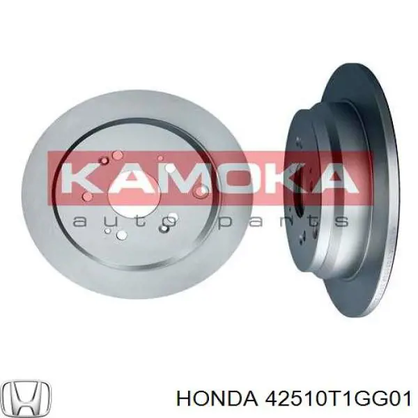 Гальмівні диски 42510T1GG01 Honda