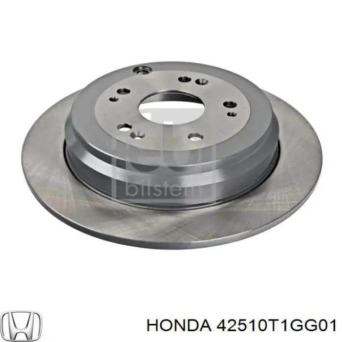 42510T1GG01 Honda диск гальмівний задній