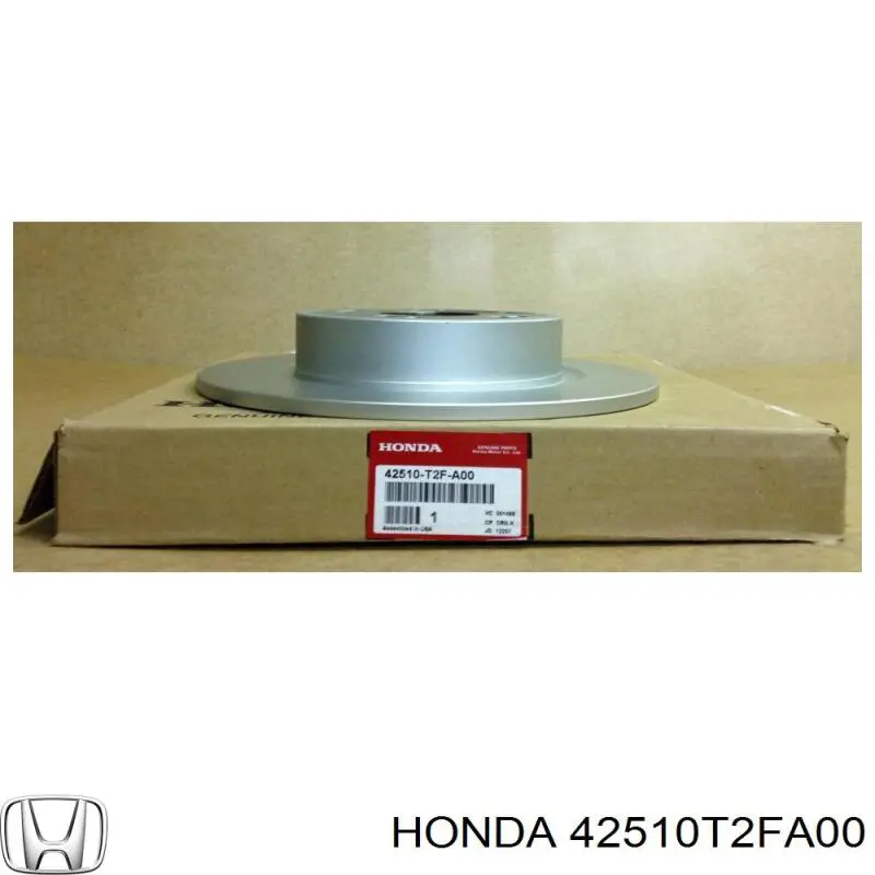 Купити 42510T2FA00 Honda Диск заднього гальма
