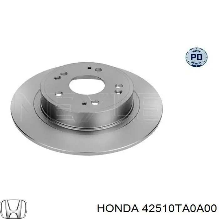 Задні дискові гальма Honda 42510TA0A00 ціна, від 20.27 USD